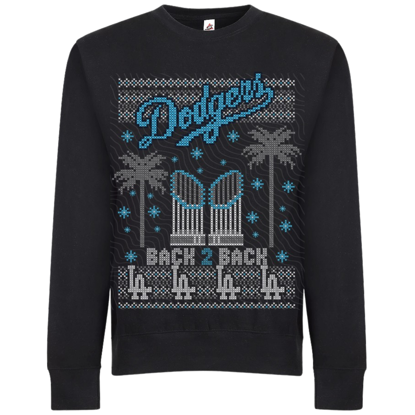 Dodgers Ugly Christmas Sweater